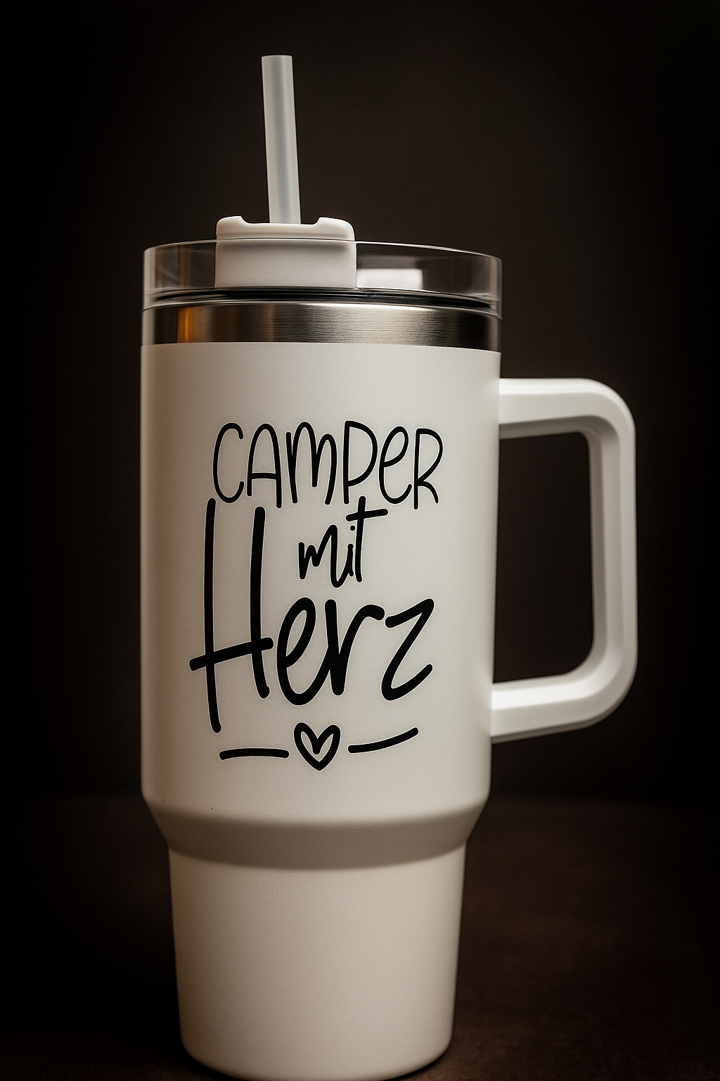 Termobecher, Isolierflasche mit Strohhalm, Stanley Cup